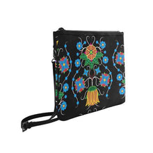 Load image into Gallery viewer, Floral Beadwork Four Mothers Slim Clutch Bag (Model 1668) Slim Clutch Bags (1668) e-joyer 
