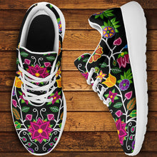 Load image into Gallery viewer, Floral Beadwork Ikkaayi Sport Sneakers 49 Dzine 
