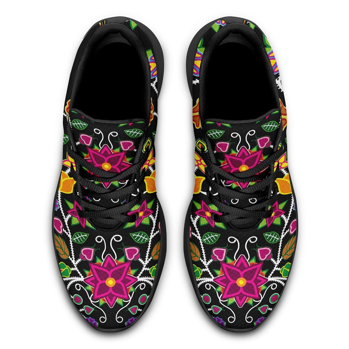 Floral Beadwork Ikkaayi Sport Sneakers 49 Dzine 