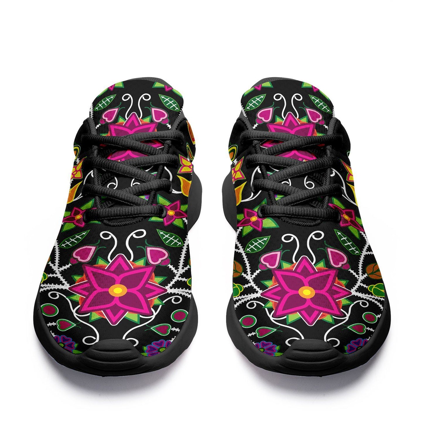 Floral Beadwork Ikkaayi Sport Sneakers 49 Dzine 
