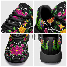 Load image into Gallery viewer, Floral Beadwork Ikkaayi Sport Sneakers 49 Dzine 
