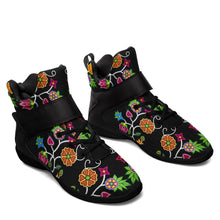 Load image into Gallery viewer, Floral Beadwork Ipottaa Basketball / Sport High Top Shoes - Black Sole 49 Dzine 
