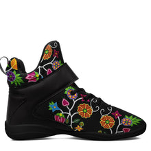 Load image into Gallery viewer, Floral Beadwork Ipottaa Basketball / Sport High Top Shoes - Black Sole 49 Dzine 
