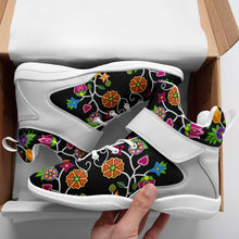 Load image into Gallery viewer, Floral Beadwork Ipottaa Basketball / Sport High Top Shoes - White Sole 49 Dzine 
