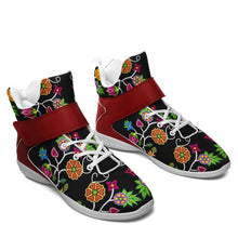 Load image into Gallery viewer, Floral Beadwork Ipottaa Basketball / Sport High Top Shoes - White Sole 49 Dzine 
