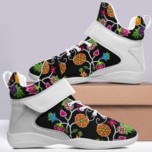 Load image into Gallery viewer, Floral Beadwork Ipottaa Basketball / Sport High Top Shoes - White Sole 49 Dzine 
