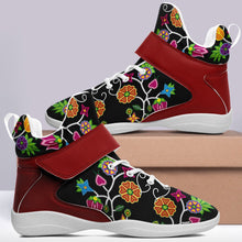 Load image into Gallery viewer, Floral Beadwork Ipottaa Basketball / Sport High Top Shoes - White Sole 49 Dzine 
