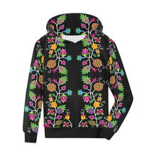 Load image into Gallery viewer, Floral Beadwork Kids&#39; All Over Print Hoodie (Model H38) Kids&#39; AOP Hoodie (H38) e-joyer 
