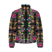 Load image into Gallery viewer, Floral Beadwork Men&#39;s Stand Collar Padded Jacket (Model H41) Men&#39;s Stand Collar Padded Jacket (H41) e-joyer 
