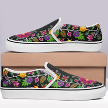 Load image into Gallery viewer, Floral Beadwork Otoyimm Canvas Slip On Shoes 49 Dzine 
