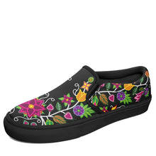 Load image into Gallery viewer, Floral Beadwork Otoyimm Canvas Slip On Shoes 49 Dzine 
