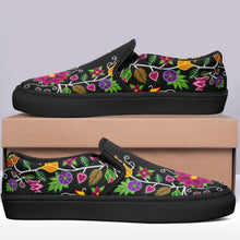 Load image into Gallery viewer, Floral Beadwork Otoyimm Canvas Slip On Shoes 49 Dzine 
