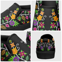 Load image into Gallery viewer, Floral Beadwork Otoyimm Canvas Slip On Shoes 49 Dzine 
