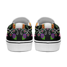 Load image into Gallery viewer, Floral Beadwork Otoyimm Kid&#39;s Canvas Slip On Shoes 49 Dzine 
