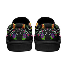 Load image into Gallery viewer, Floral Beadwork Otoyimm Kid&#39;s Canvas Slip On Shoes 49 Dzine 
