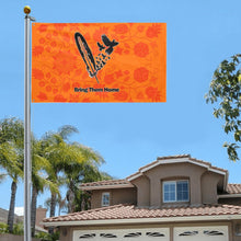 Load image into Gallery viewer, Floral Beadwork Real Orange Bring Them Home Garden Flag 59&quot;x35&quot; Garden Flag 59&quot;x35&quot; e-joyer 
