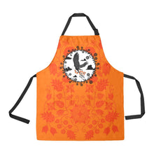 Load image into Gallery viewer, Floral Beadwork Real Orange Carrying Their Prayers All Over Print Apron All Over Print Apron e-joyer 
