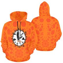 Load image into Gallery viewer, Floral Beadwork Real Orange Carrying Their Prayers All Over Print Hoodie for Men (USA Size) (Model H13) All Over Print Hoodie for Men (H13) e-joyer 
