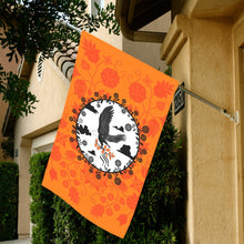 Load image into Gallery viewer, Floral Beadwork Real Orange - Carrying Their Prayers Garden Flag 36&#39;&#39;x60&#39;&#39; (Two Sides Printing) Garden Flag 36‘’x60‘’ (Two Sides) e-joyer 
