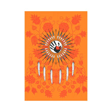 Load image into Gallery viewer, Floral Beadwork Real Orange - Feather Directions Garden Flag 28&#39;&#39;x40&#39;&#39; (Two Sides Printing) Garden Flag 28‘’x40‘’ (Two Sides) e-joyer 
