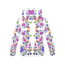 Load image into Gallery viewer, Floral Beadwork Seven Clans White All Over Print Hoodie for Men (USA Size) (Model H13) All Over Print Hoodie for Men (H13) e-joyer 
