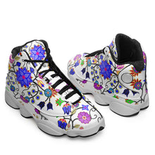 Load image into Gallery viewer, Floral Beadwork Seven Clans White Athletic Shoes Herman 
