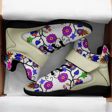 Load image into Gallery viewer, Floral Beadwork Seven Clans White Ipottaa Basketball / Sport High Top Shoes 49 Dzine 
