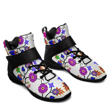 Load image into Gallery viewer, Floral Beadwork Seven Clans White Ipottaa Basketball / Sport High Top Shoes 49 Dzine 
