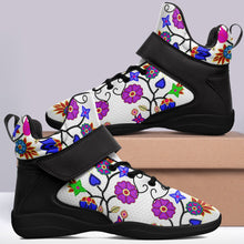 Load image into Gallery viewer, Floral Beadwork Seven Clans White Ipottaa Basketball / Sport High Top Shoes 49 Dzine 
