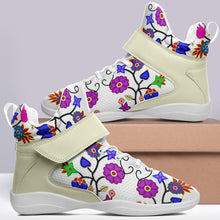 Load image into Gallery viewer, Floral Beadwork Seven Clans White Ipottaa Basketball / Sport High Top Shoes 49 Dzine 
