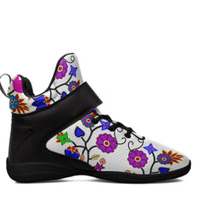 Load image into Gallery viewer, Floral Beadwork Seven Clans White Ipottaa Basketball / Sport High Top Shoes 49 Dzine 
