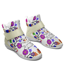 Load image into Gallery viewer, Floral Beadwork Seven Clans White Ipottaa Basketball / Sport High Top Shoes 49 Dzine 
