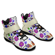 Load image into Gallery viewer, Floral Beadwork Seven Clans White Ipottaa Basketball / Sport High Top Shoes 49 Dzine 
