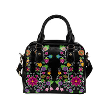 Load image into Gallery viewer, Floral Beadwork Shoulder Handbag (Model 1634) Shoulder Handbags (1634) e-joyer 
