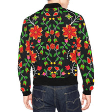 Load image into Gallery viewer, Floral Beadwork Six Bands All Over Print Bomber Jacket for Men (Model H19) Jacket e-joyer 
