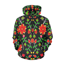 Load image into Gallery viewer, Floral Beadwork Six Bands All Over Print Hoodie for Men (USA Size) (Model H13) All Over Print Hoodie for Men (H13) e-joyer 
