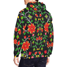 Load image into Gallery viewer, Floral Beadwork Six Bands All Over Print Hoodie for Men (USA Size) (Model H13) All Over Print Hoodie for Men (H13) e-joyer 
