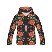 Load image into Gallery viewer, Floral Beadwork Six Bands All Over Print Hoodie for Women (USA Size) (Model H13) All Over Print Hoodie for Women (H13) e-joyer 
