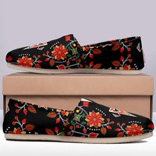 Load image into Gallery viewer, Floral Beadwork Six Bands Casual Unisex Slip On Shoe Herman 
