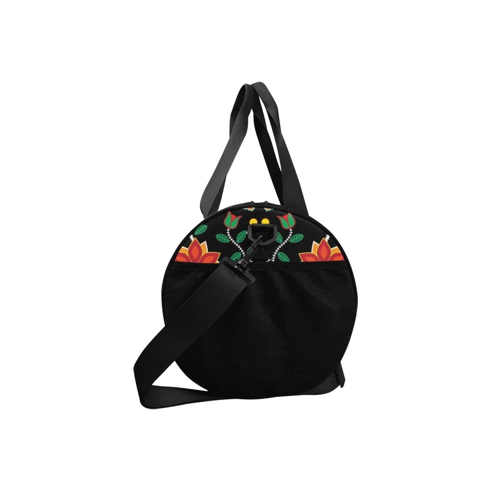 Floral Beadwork Six Bands Duffle Bag (Model 1679) bag e-joyer 