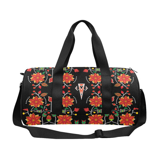 Floral Beadwork Six Bands Duffle Bag (Model 1679) Duffle Bag (1679) e-joyer 