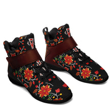 Load image into Gallery viewer, Floral Beadwork Six Bands Ipottaa Basketball / Sport High Top Shoes 49 Dzine 
