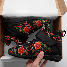 Load image into Gallery viewer, Floral Beadwork Six Bands Ipottaa Basketball / Sport High Top Shoes 49 Dzine 
