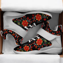 Load image into Gallery viewer, Floral Beadwork Six Bands Ipottaa Basketball / Sport High Top Shoes 49 Dzine 
