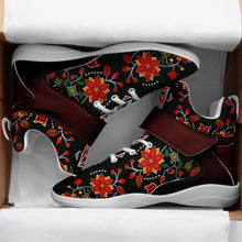 Load image into Gallery viewer, Floral Beadwork Six Bands Ipottaa Basketball / Sport High Top Shoes 49 Dzine 
