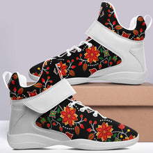 Load image into Gallery viewer, Floral Beadwork Six Bands Ipottaa Basketball / Sport High Top Shoes 49 Dzine 
