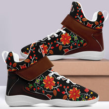 Load image into Gallery viewer, Floral Beadwork Six Bands Ipottaa Basketball / Sport High Top Shoes 49 Dzine 
