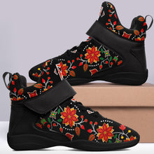 Load image into Gallery viewer, Floral Beadwork Six Bands Ipottaa Basketball / Sport High Top Shoes 49 Dzine 
