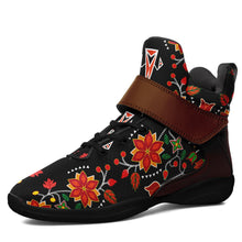 Load image into Gallery viewer, Floral Beadwork Six Bands Ipottaa Basketball / Sport High Top Shoes 49 Dzine 
