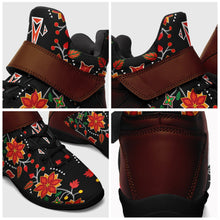 Load image into Gallery viewer, Floral Beadwork Six Bands Ipottaa Basketball / Sport High Top Shoes 49 Dzine 
